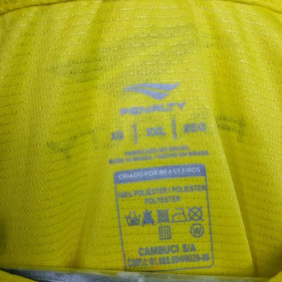 2018 Penalty Soccer Jersey 2XL Brazil Futsal Home - Picture 6 of 8